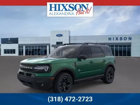Green 2025 Ford Bronco Sport Outer Banks for sale in Alexandria, LA