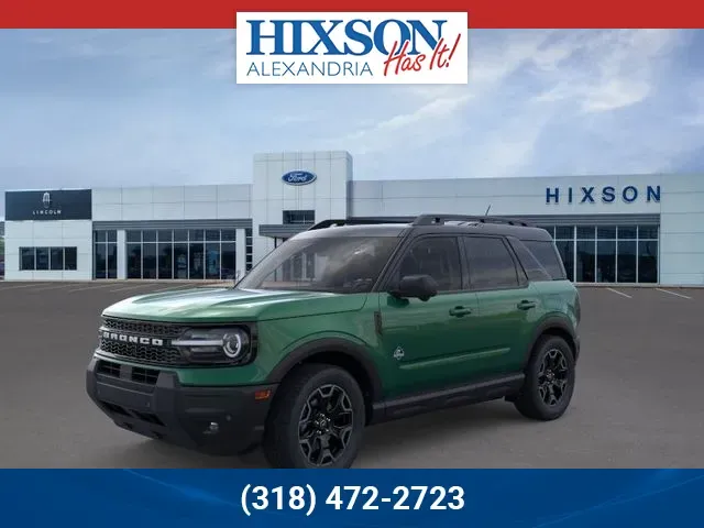 Green 2025 Ford Bronco Sport Outer Banks for sale in Alexandria, LA