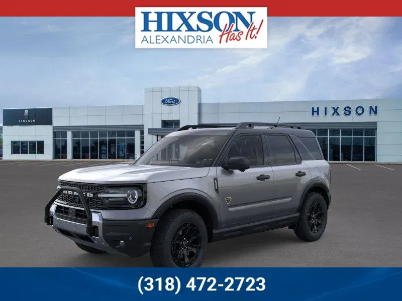 Gray 2025 Ford Bronco Sport Badlands for sale in Alexandria, LA