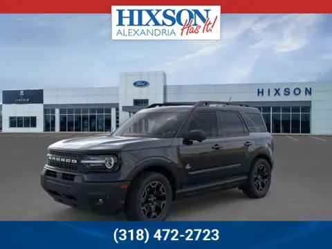 Black 2025 Ford Bronco Sport Outer Banks for sale in Alexandria, LA