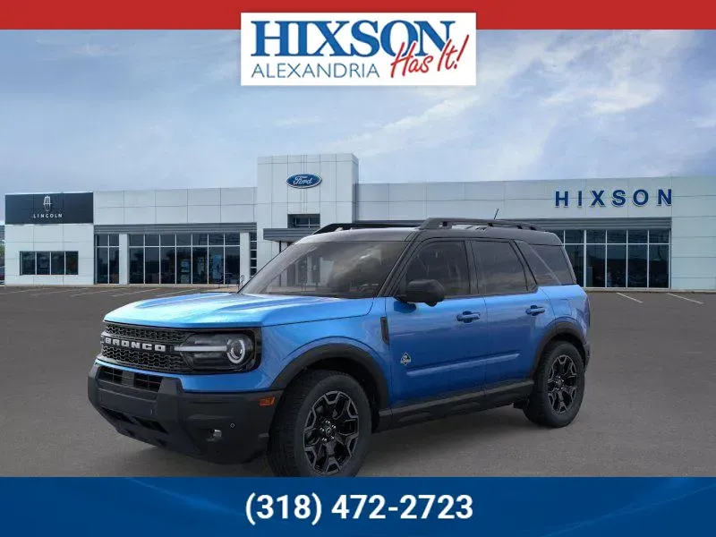 Blue 2025 Ford Bronco Sport Outer Banks for sale in Alexandria, LA