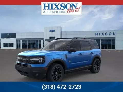 Blue 2025 Ford Bronco Sport Outer Banks for sale in Alexandria, LA