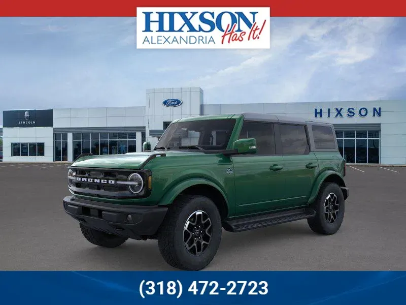 Green 2025 Ford Bronco Outer Banks for sale in Alexandria, LA