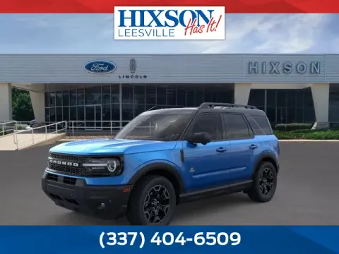 Blue 2025 Ford Bronco Sport Outer Banks for sale in Leesville, LA