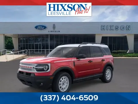 Red 2026 Ford Bronco Sport Heritage for sale in Leesville, LA