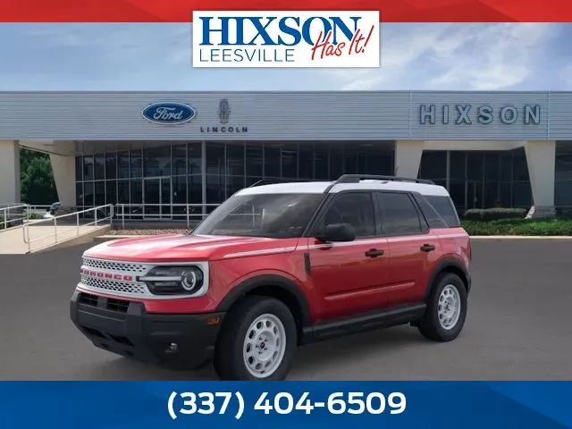 Red 2026 Ford Bronco Sport Heritage for sale in Leesville, LA