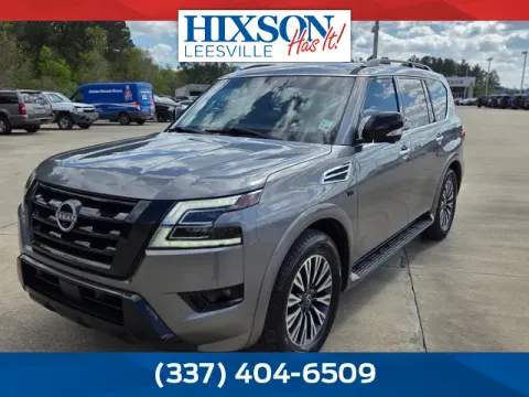Gray 2021 Nissan Armada SL for sale in Leesville, LA