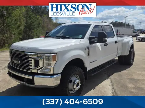 White 2020 Ford F-350SD XLT for sale in Leesville, LA