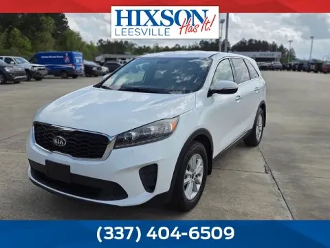 White 2019 Kia Sorento LX for sale in Leesville, LA
