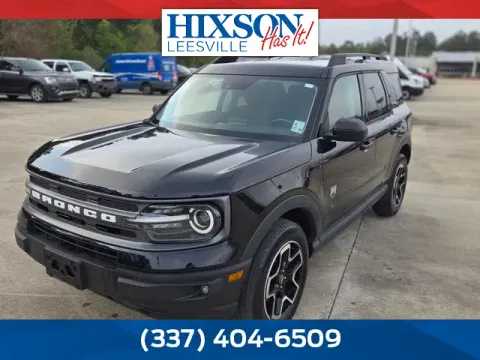 Black 2022 Ford Bronco Sport Big Bend for sale in Leesville, LA