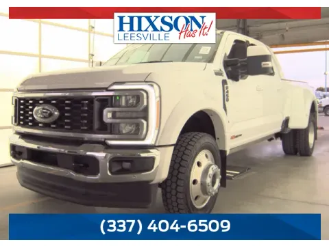 White 2023 Ford F-450SD Lariat for sale in Leesville, LA