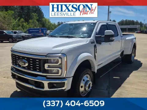 White 2023 Ford F-450SD LARIAT WESTERN HAULER for sale in Leesville, LA