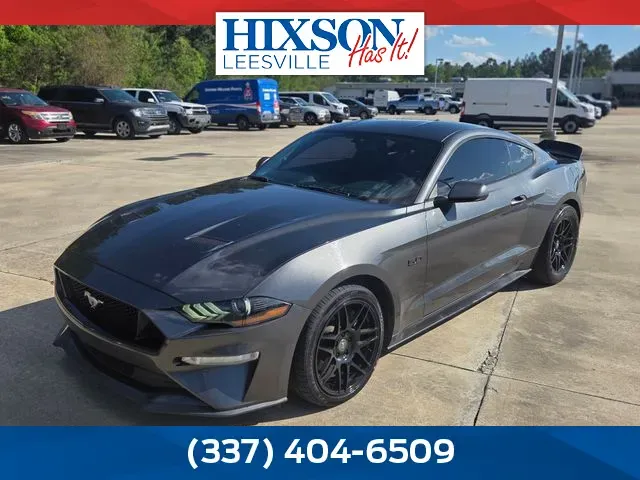Gray 2019 Ford Mustang GT for sale in Leesville, LA