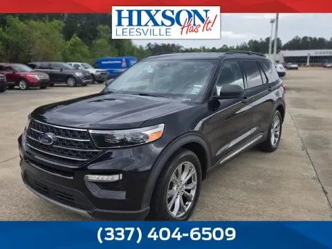 Black 2020 Ford Explorer XLT for sale in Leesville, LA