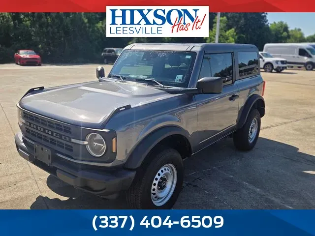 Gray 2022 Ford Bronco for sale in Leesville, LA