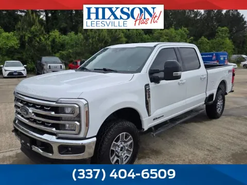 White 2024 Ford F-250SD Lariat for sale in Leesville, LA