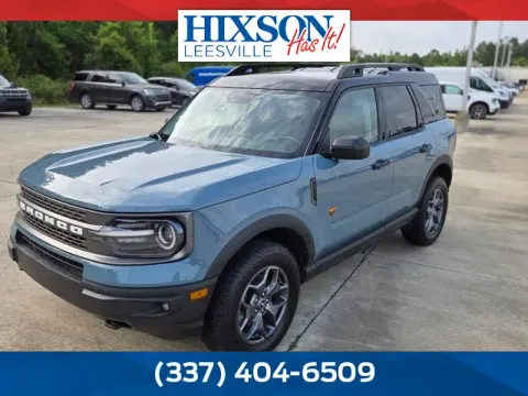 Blue 2023 Ford Bronco Sport Badlands for sale in Leesville, LA