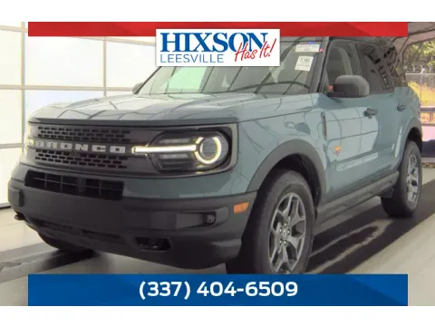 Blue 2023 Ford Bronco Sport Badlands for sale in Leesville, LA