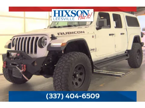 White 2020 Jeep Gladiator Rubicon for sale in Leesville, LA