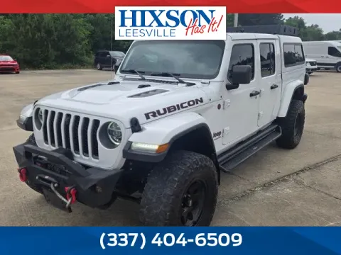 White 2020 Jeep Gladiator Rubicon for sale in Leesville, LA