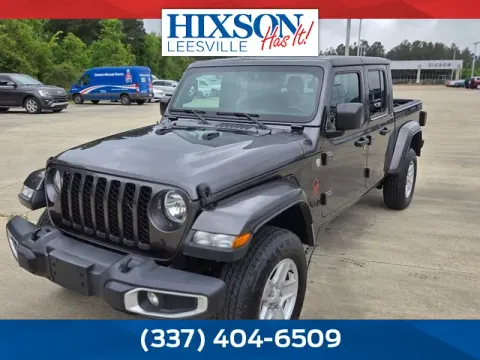 Gray 2021 Jeep Gladiator Sport for sale in Leesville, LA