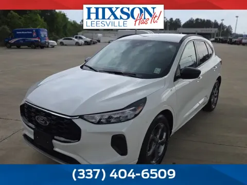 White 2024 Ford Escape ST-Line for sale in Leesville, LA