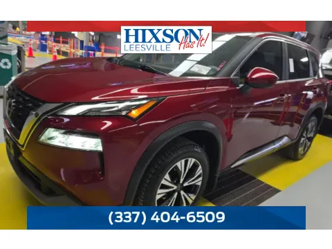 Red 2023 Nissan Rogue SV for sale in Leesville, LA