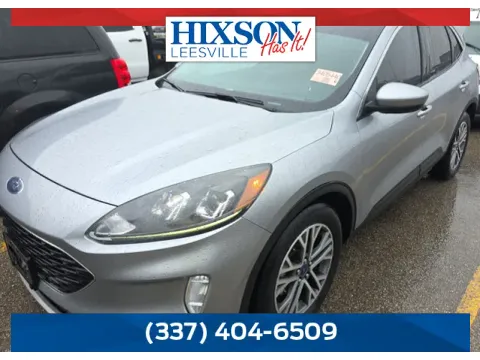 Silver 2021 Ford Escape Hybrid SEL for sale in Leesville, LA