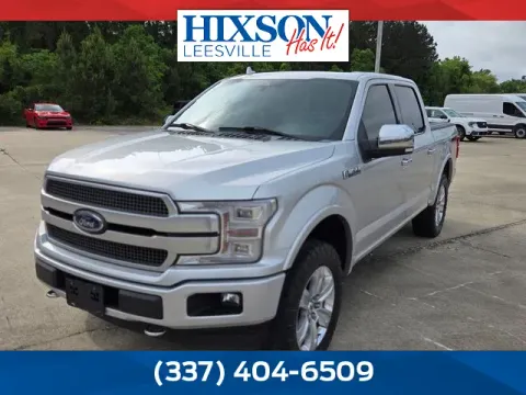 Silver 2018 Ford F-150 Platinum for sale in Leesville, LA