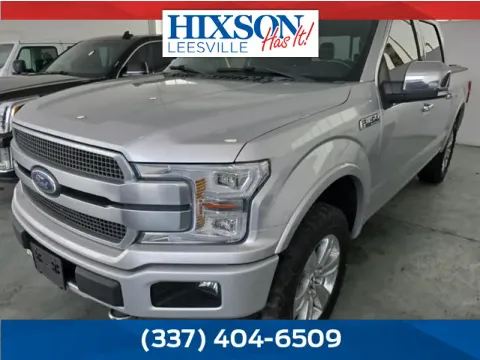 Silver 2018 Ford F-150 Platinum for sale in Leesville, LA