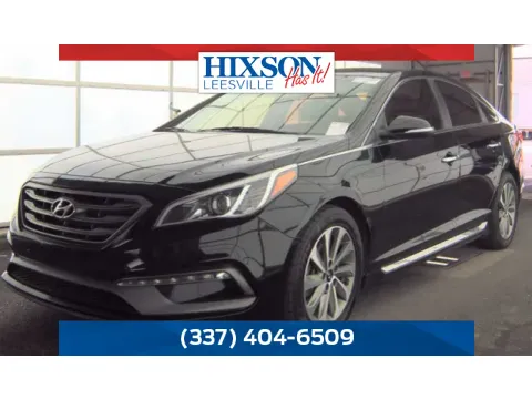 Black 2017 Hyundai Sonata Sport for sale in Leesville, LA
