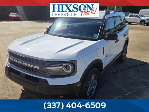 White 2025 Ford Bronco Sport Big Bend for sale in Leesville, LA