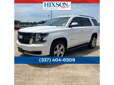White 2019 Chevrolet Tahoe LT for sale in Leesville, LA