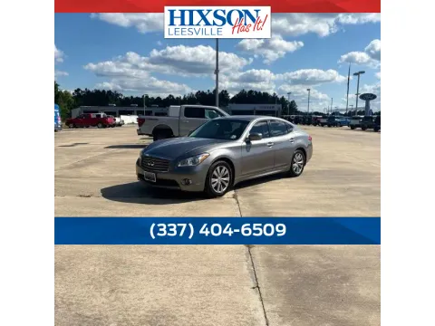 Gray 2013 INFINITI M Hybrid M35h for sale in Leesville, LA