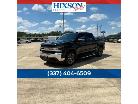 Black 2021 Chevrolet Silverado 1500 LT for sale in Leesville, LA