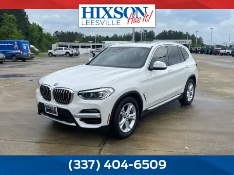 White 2020 BMW X3 sDrive30i for sale in Leesville, LA