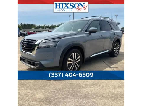 Gray 2022 Nissan Pathfinder Platinum for sale in Leesville, LA