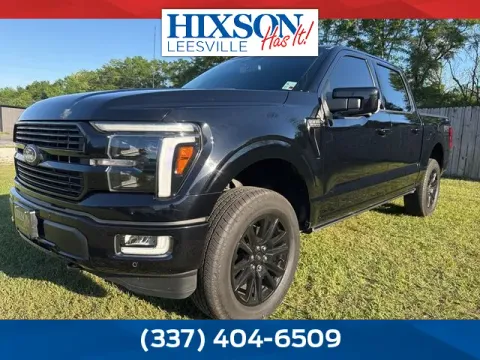 Black 2024 Ford F-150 Platinum for sale in Leesville, LA