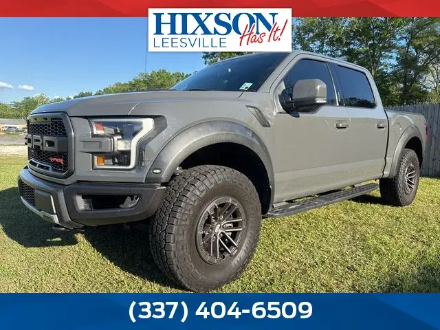 Gray 2020 Ford F-150 Raptor for sale in Leesville, LA