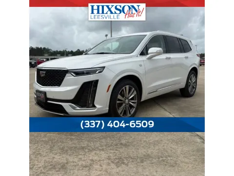 White 2022 Cadillac XT6 Premium Luxury for sale in Leesville, LA