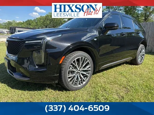 Black 2024 Cadillac XT4 Sport for sale in Leesville, LA
