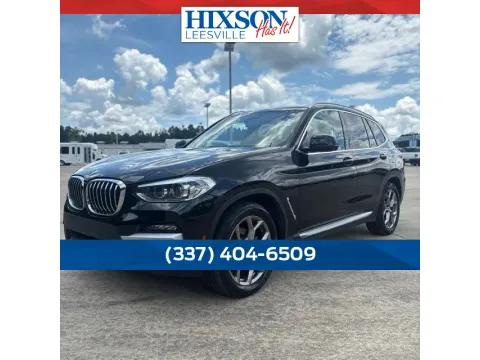 Black 2020 BMW X3 sDrive30i for sale in Leesville, LA