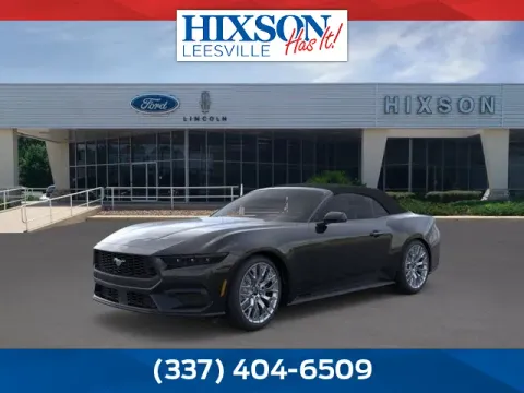 Black 2026 Ford Mustang EcoBoost Premium for sale in Leesville, LA