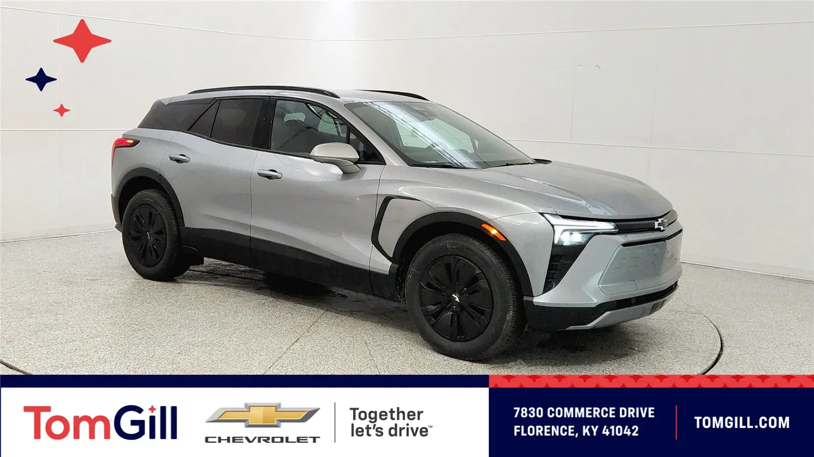 Gray 2026 Chevrolet Blazer EV AWD LT for sale in Florence, KY