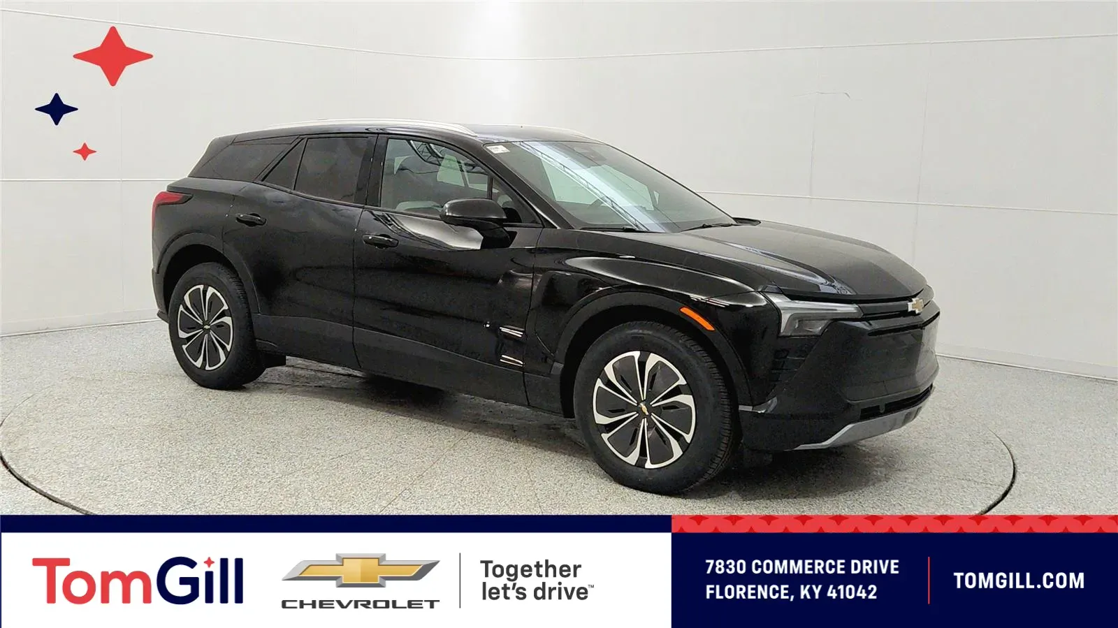 Black 2026 Chevrolet Blazer EV AWD LT for sale in Florence, KY