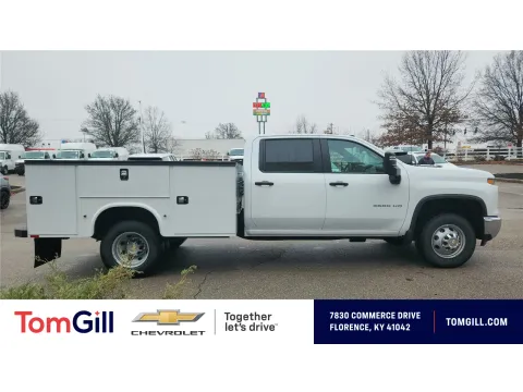 White 2026 Chevrolet Silverado 3500 HD CC Work Truck for sale in Florence, KY
