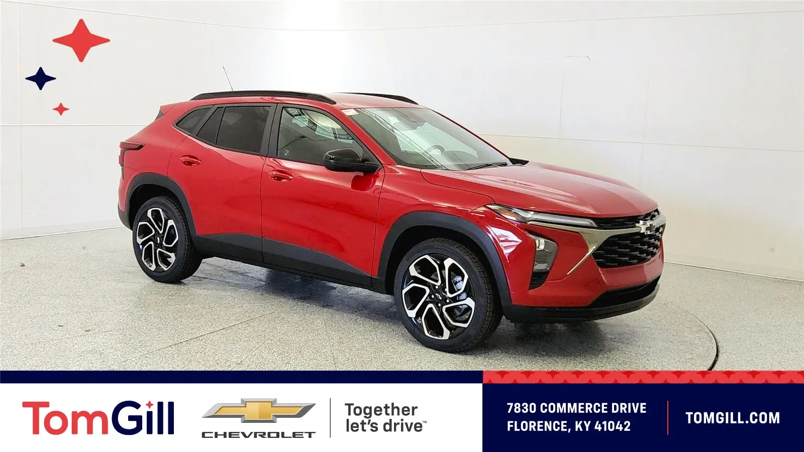 Red 2026 Chevrolet Trax 2RS for sale in Florence, KY