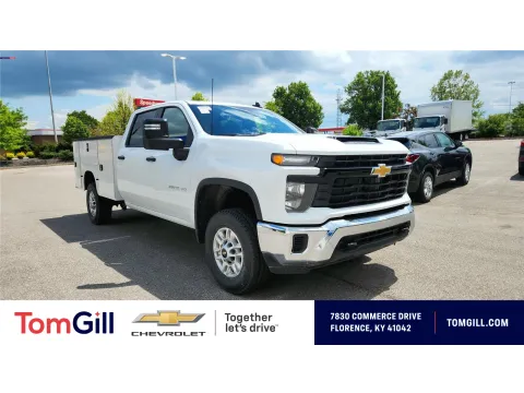 White 2026 Chevrolet Silverado 2500 HD Work Truck for sale in Florence, KY