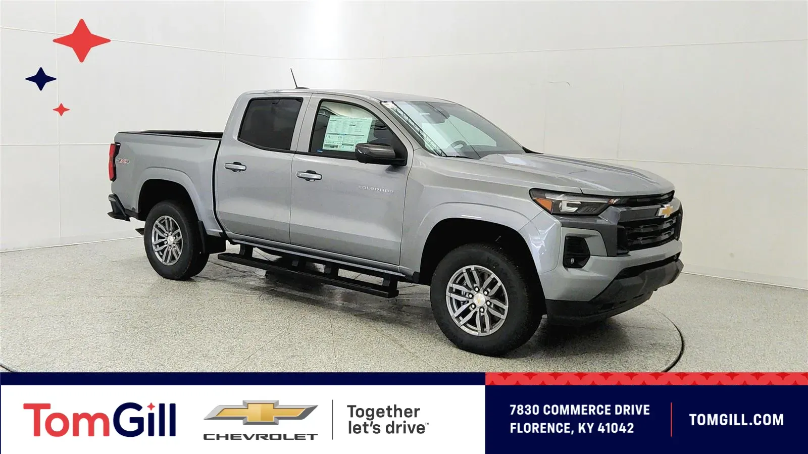 Gray 2026 Chevrolet Colorado 4WD LT for sale in Florence, KY