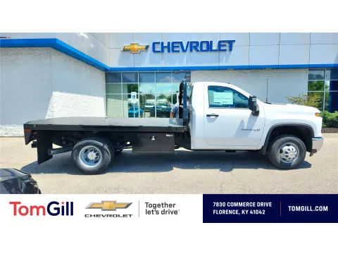 White 2026 Chevrolet Silverado 3500 HD CC Work Truck for sale in Florence, KY